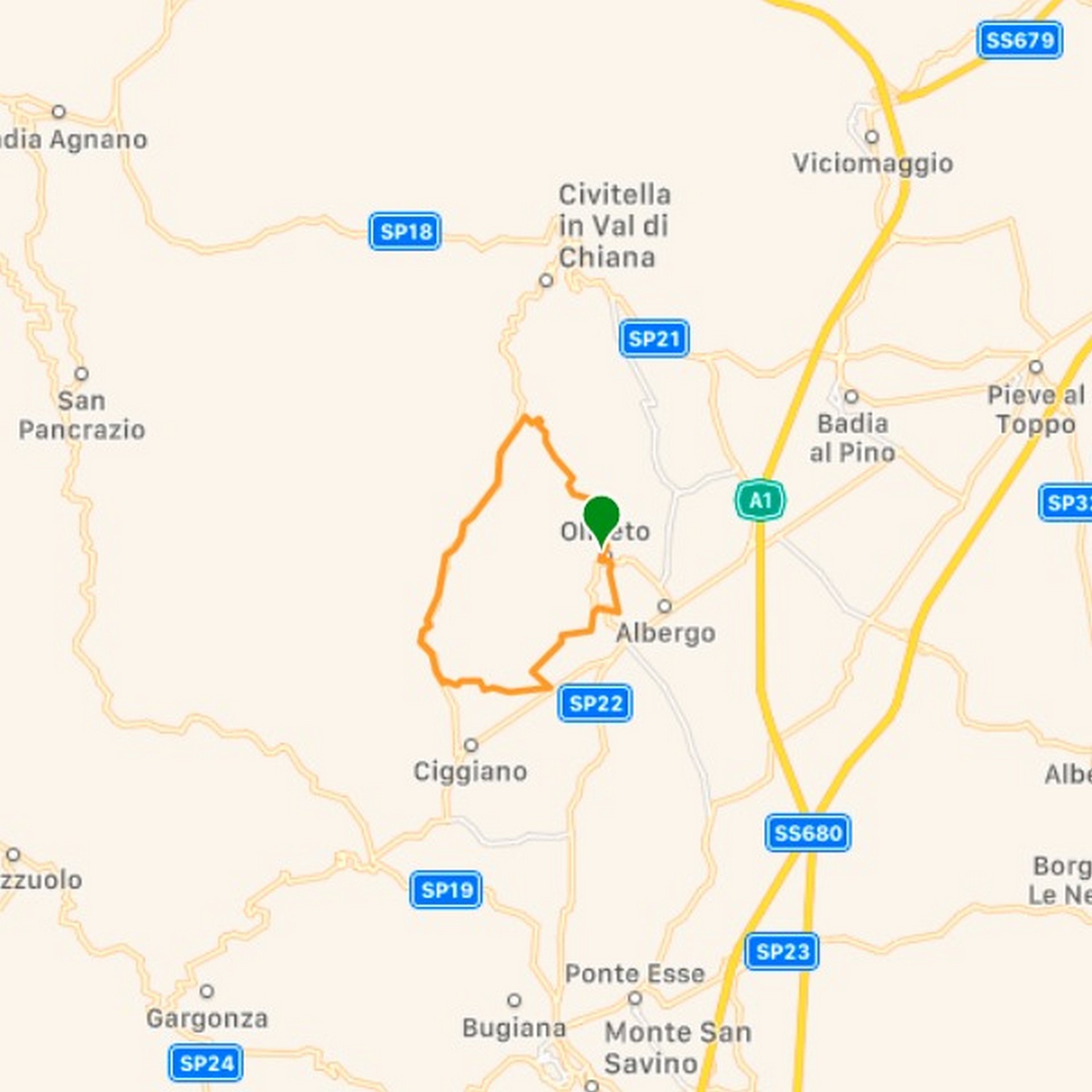 Oliveto – Campo alle Rose